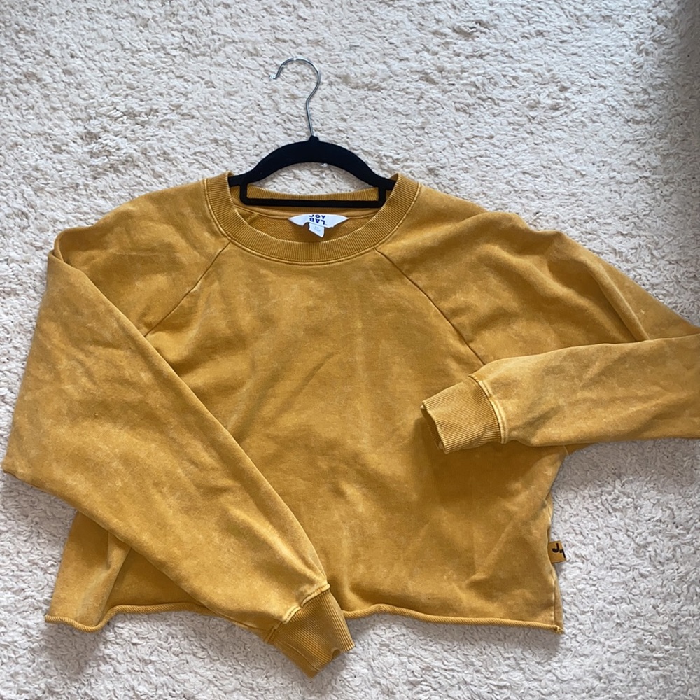 Joy lab cropped sweatshirt